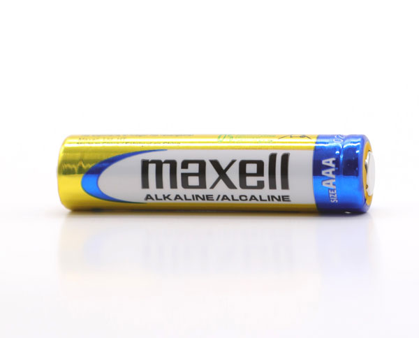 MAXELL碱性干电池独特的密封技术，让碱性电池漏液几率大大降低