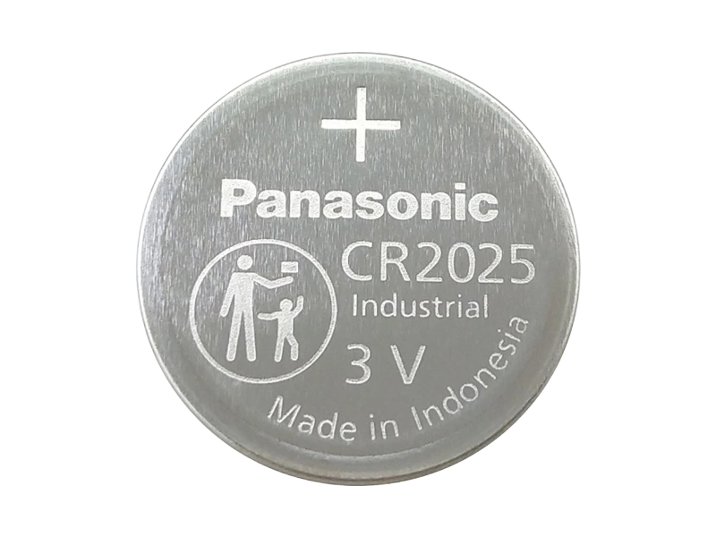 现货速发+5年质保！Panasonic/松下CR2025工业级纽扣电池，宝腾新能源正品直供