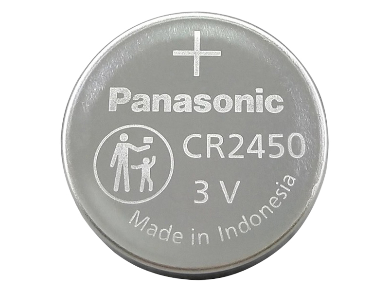 高容强稳·现货速达！Panasonic/松下CR2450工业级纽扣电池，宝腾新能源5年质保护航